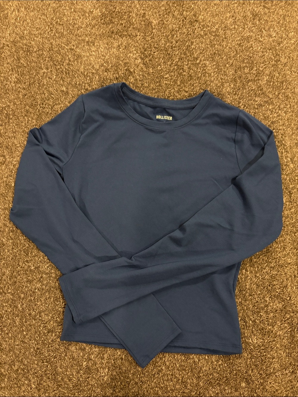 Hollister Deep Blue Long Sleeve